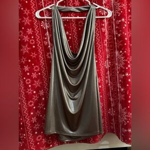 Express Draped Halter Top